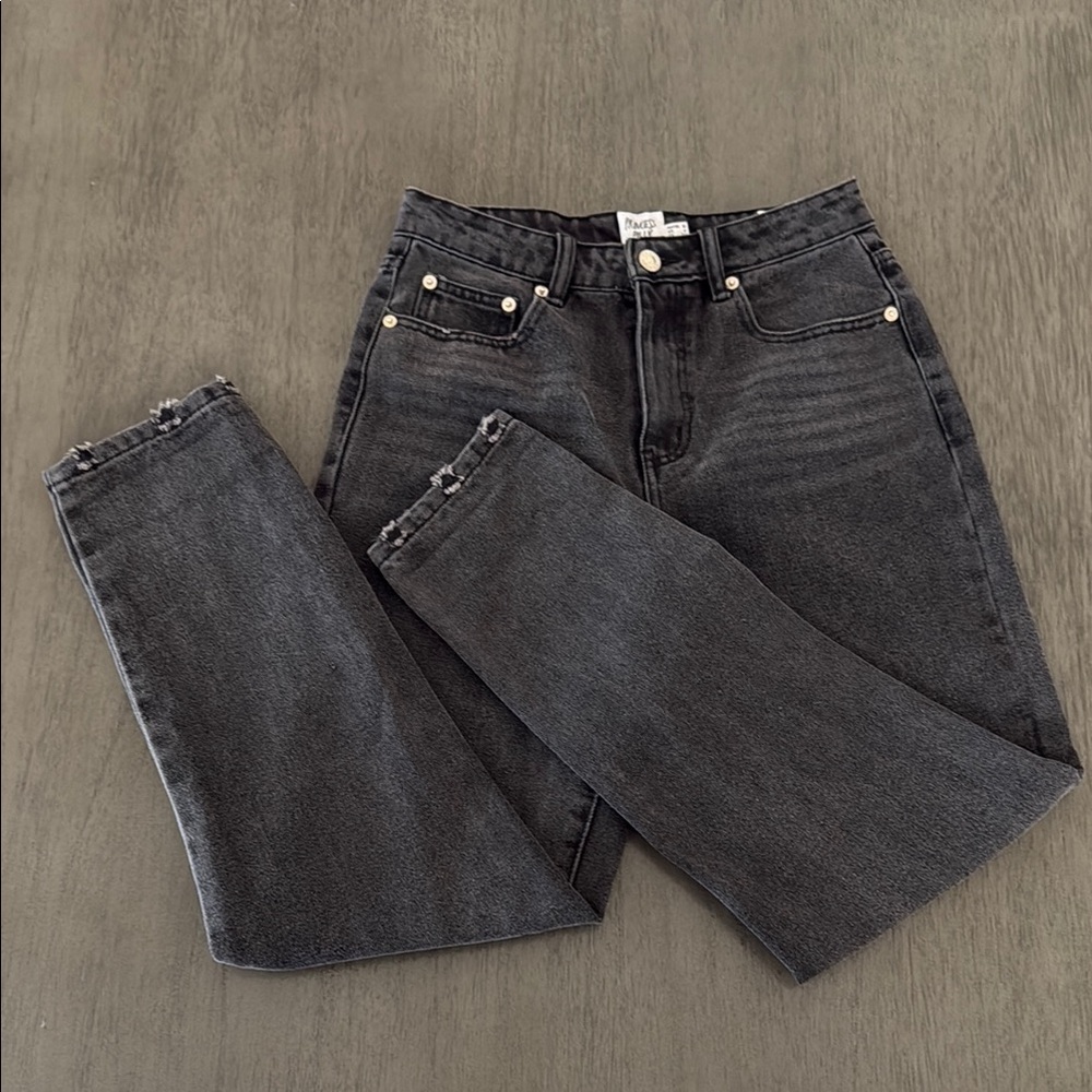 Princess Polly Women's Size US 4 Black Jeans